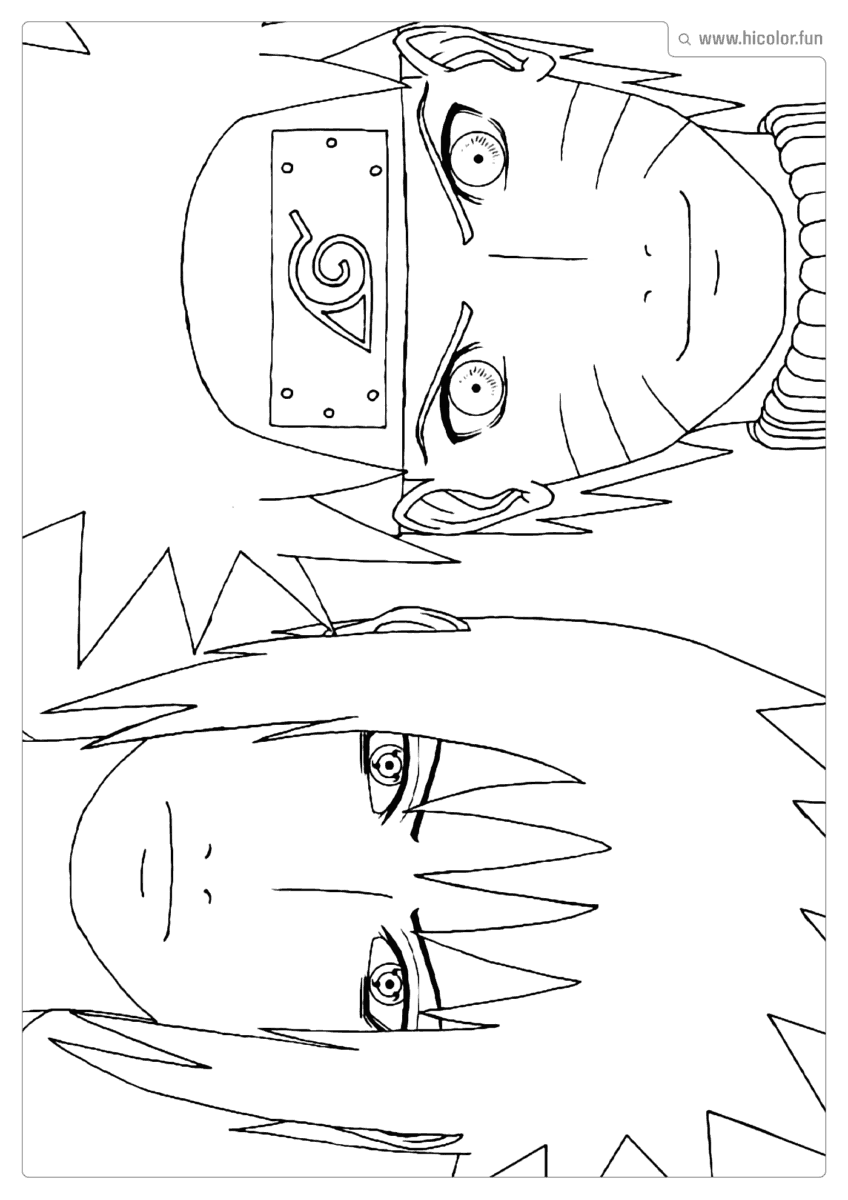NARUTO DESENHO DE PINTAR