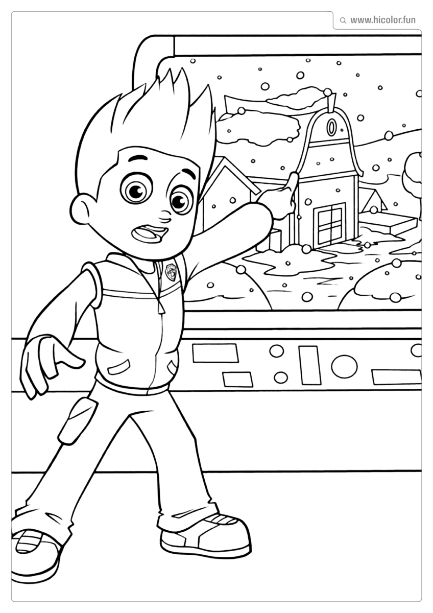 PATRULHA CANINA COLORIR