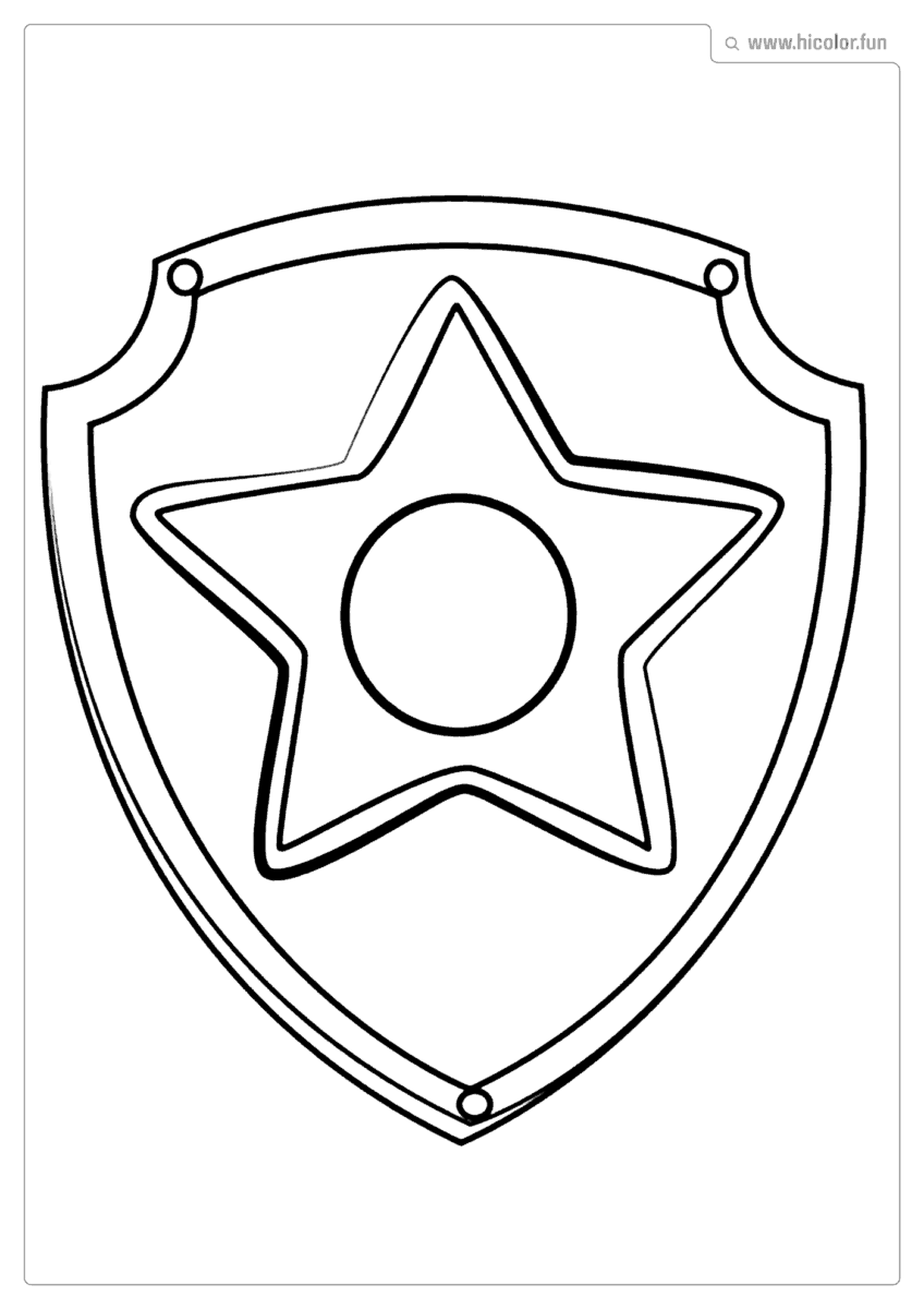 PATRULHA CANINA PARA COLORIR E IMPRIMIR