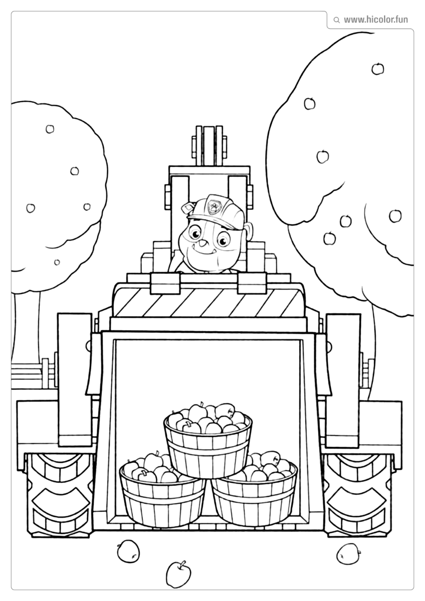 PATRULHA CANINA PARA PINTAR E IMPRIMIR