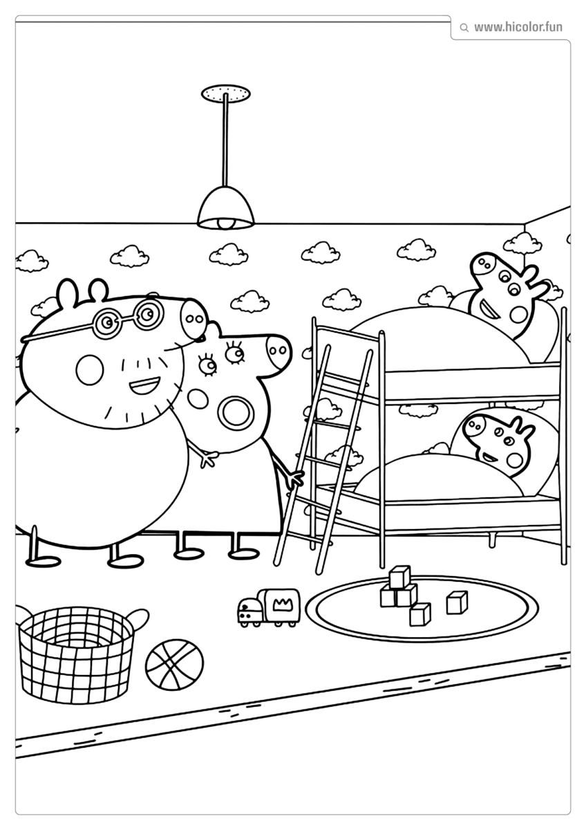 PEPPA PIG PARA PINTAR E IMPRIMIR