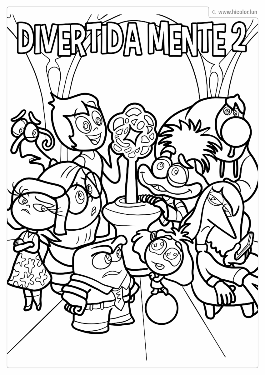 PERSONAGENS DIVERTIDAMENTE PARA COLORIR E IMPRIMIR