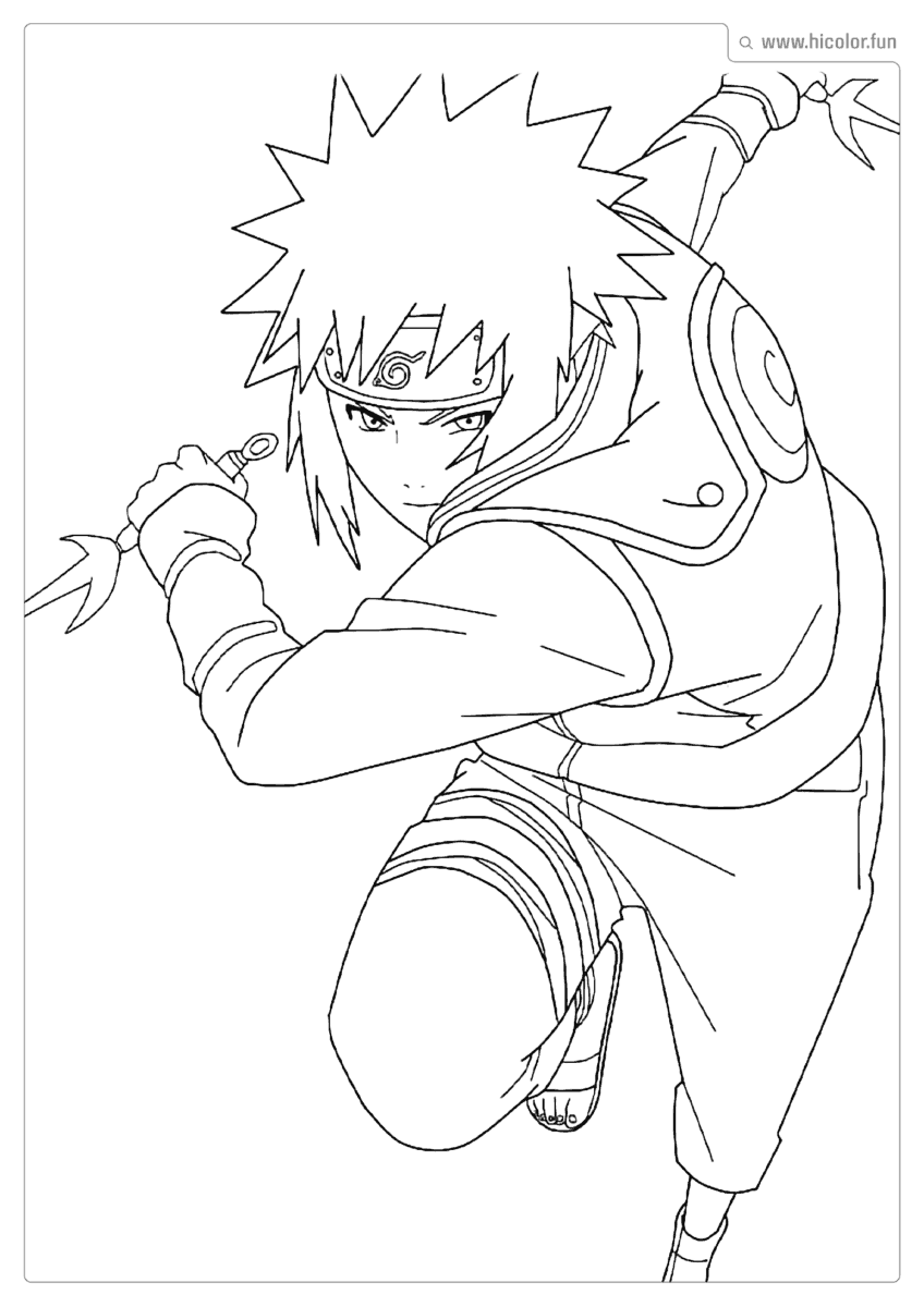 PINTAR DESENHO NARUTO