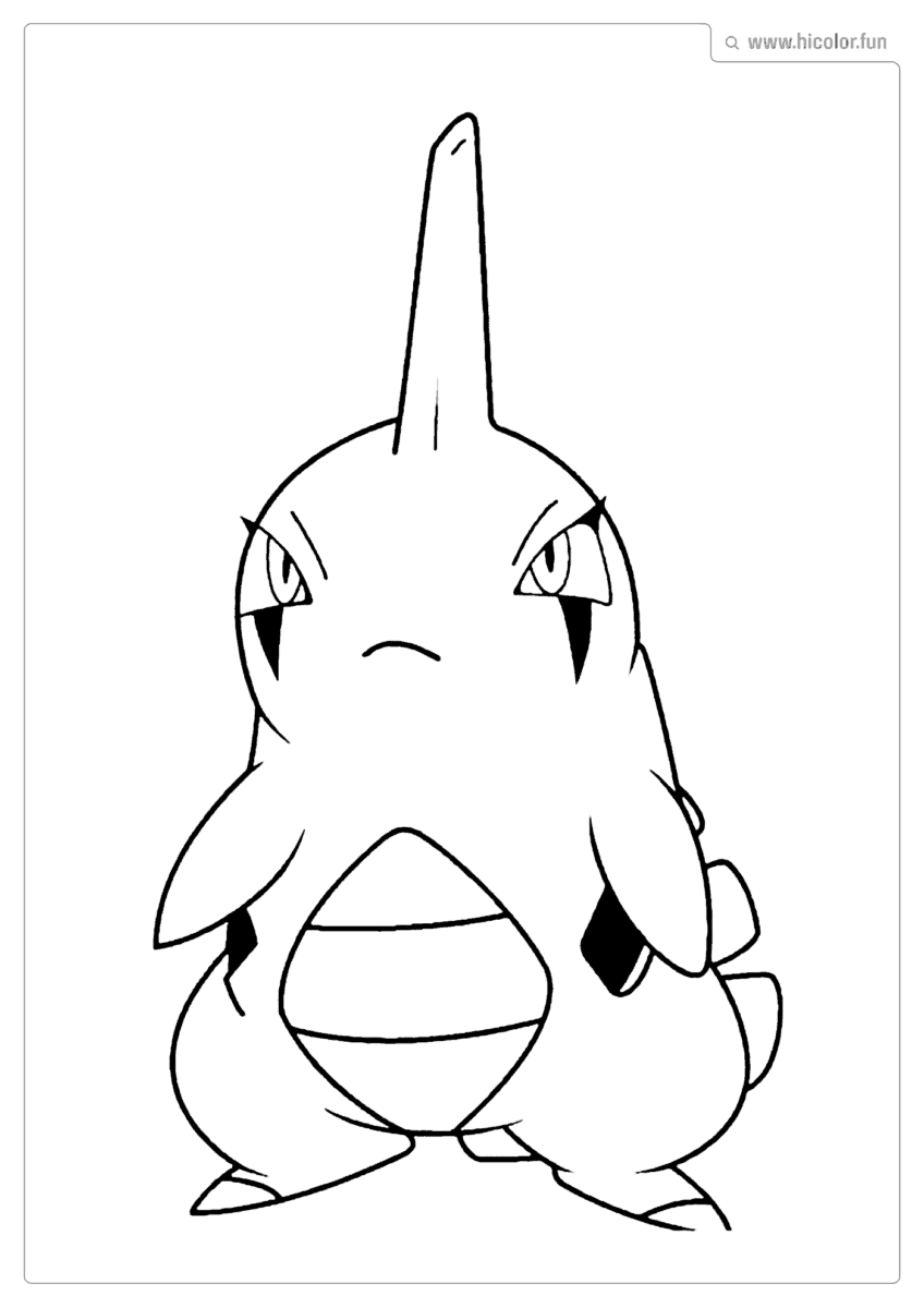 POKEMON LARVITAR PARA COLORIR