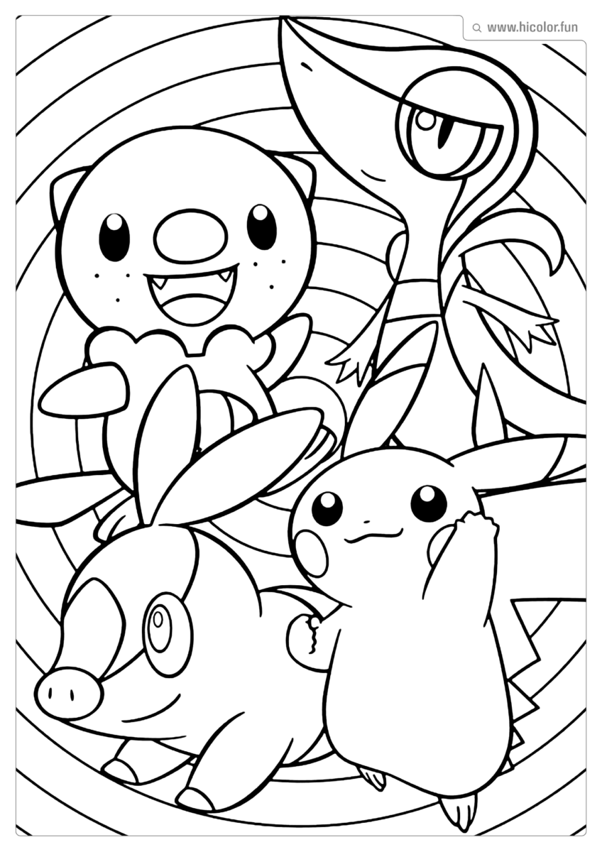 POKéMON PARA COLORIR