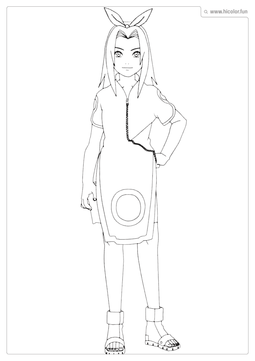 SAKURA ANIME PARA COLORIR E IMPRIMIR