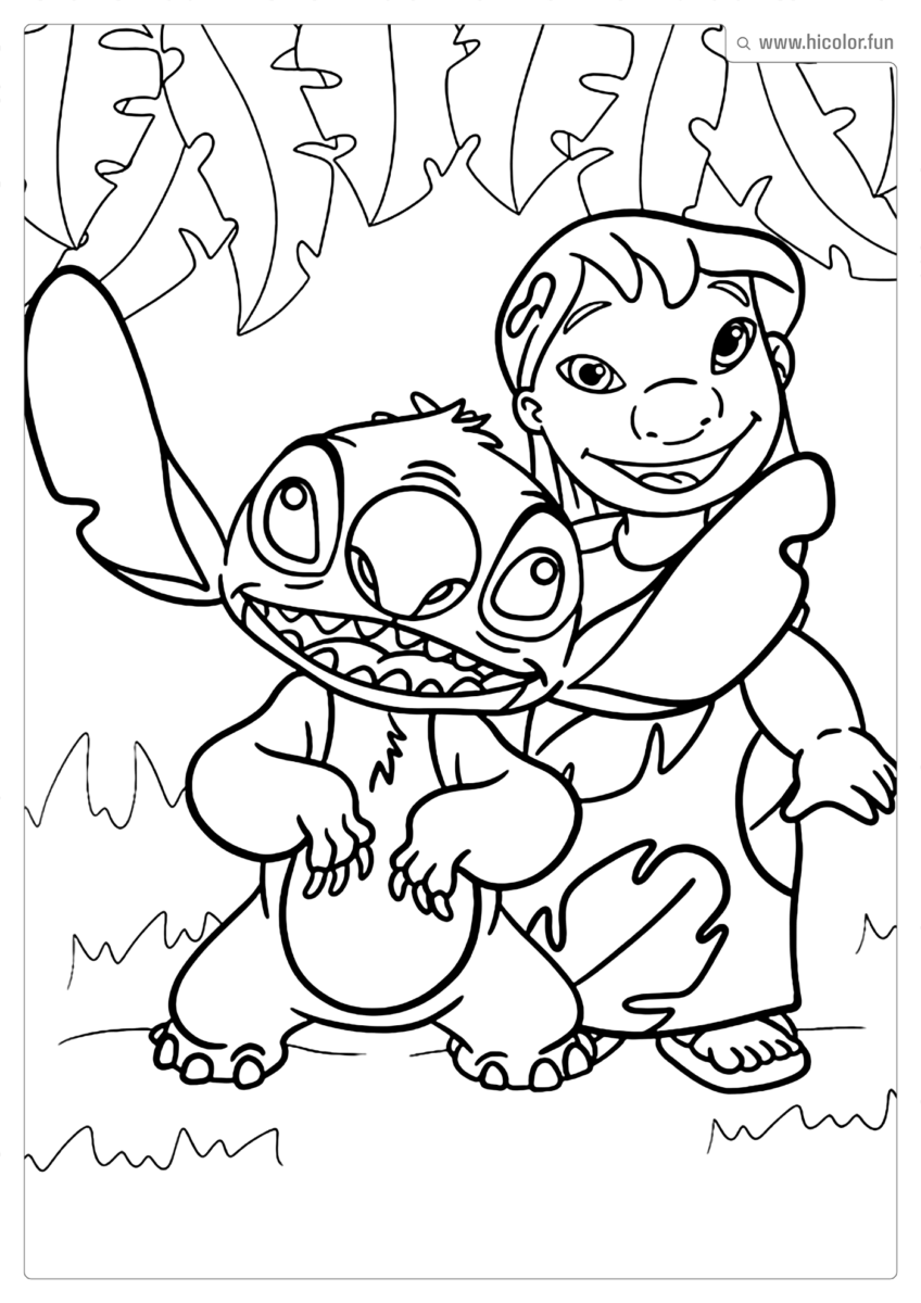 STITCH DESENHO PARA IMPRIMIR