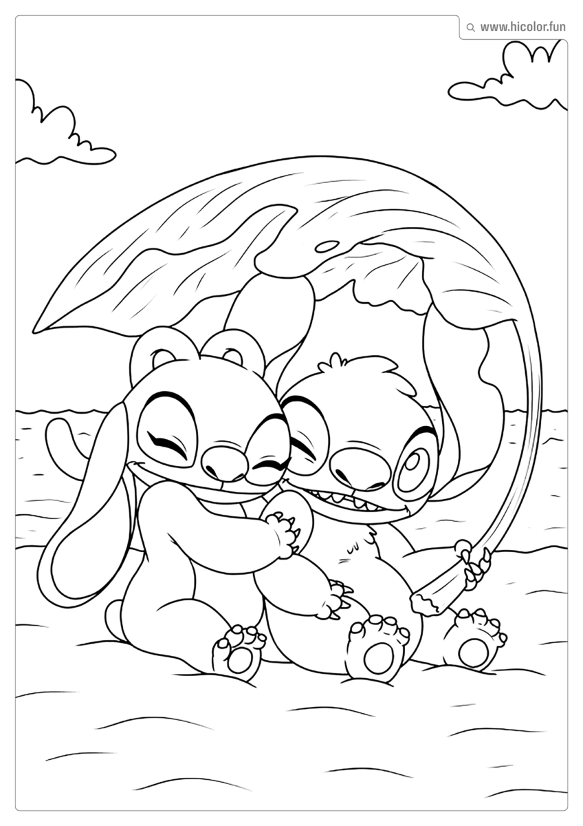 STITCH E ANGEL PNG