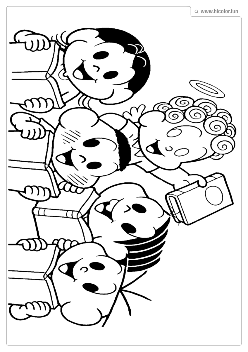 TURMA DA MONICA COLORIR