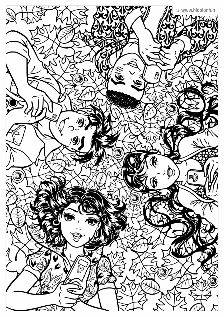 TURMA DA MONICA JOVEM PARA COLORIR PERSONAGENS