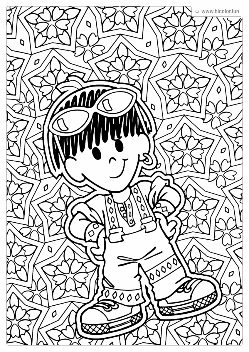 TURMA DA MONICA PARA COLORIR DO CONTRA PARA IMPRIMIR