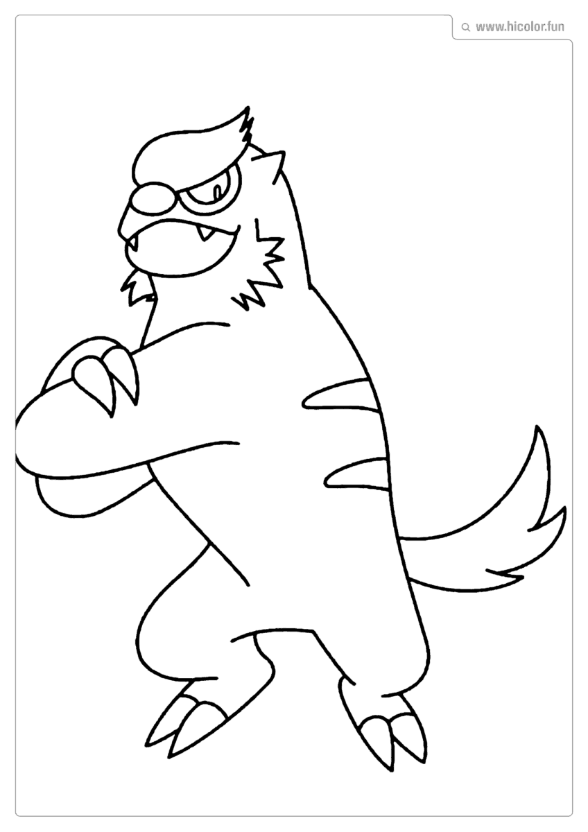 VIGOROTH POKEMON PARA PINTAR